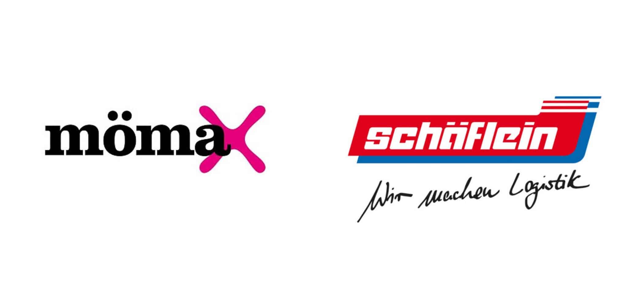 Logo Mömax Schäflein AG Würzburg Corporate Design Flyer Folder Markenentwicklung Arbeitgebermarke Branding Agentur heldenstreich