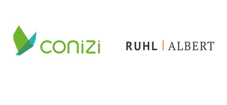 Logodarstellung conizi und RUHL | ALBERT