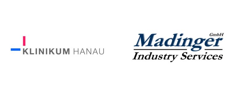 Klinikum Hanau und Madinger Industry Services Logos
